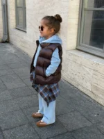 Дитяча фланелева сорочка в клітинку