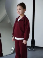Дитячий костюм «Easy» бургунді