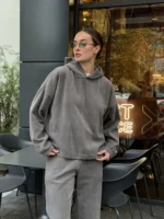 Костюм Teddy сірий