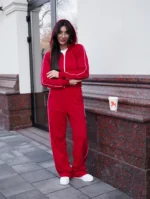 Жіночий костюм «Кант» червоний