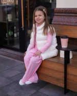 Дитяча безрукавка, молоко