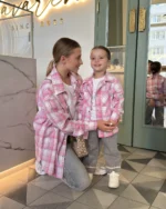 Жіноча сорочка з фланелі, зефірка